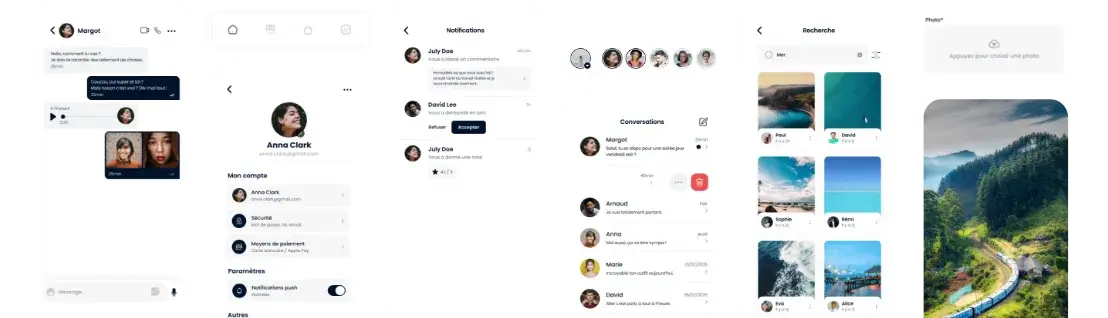 Coût réduit application mobile Kosmos